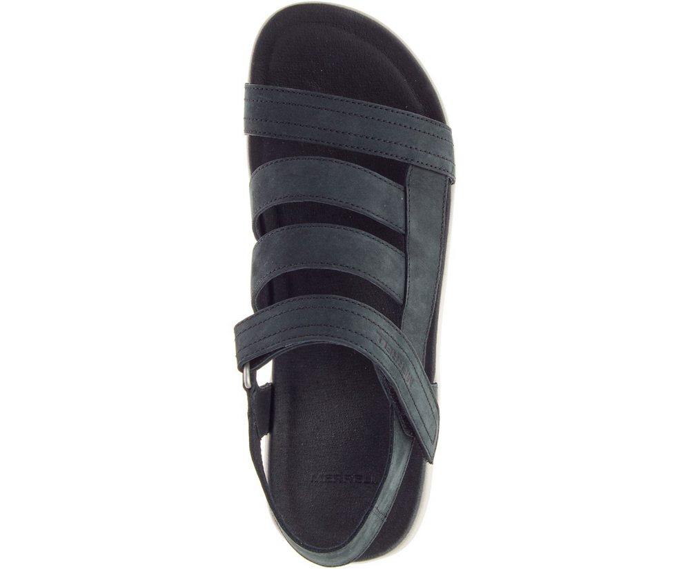 Sandálias Senhora - Merrell Kalari Lore Backstrap - Pretas - GOF713924